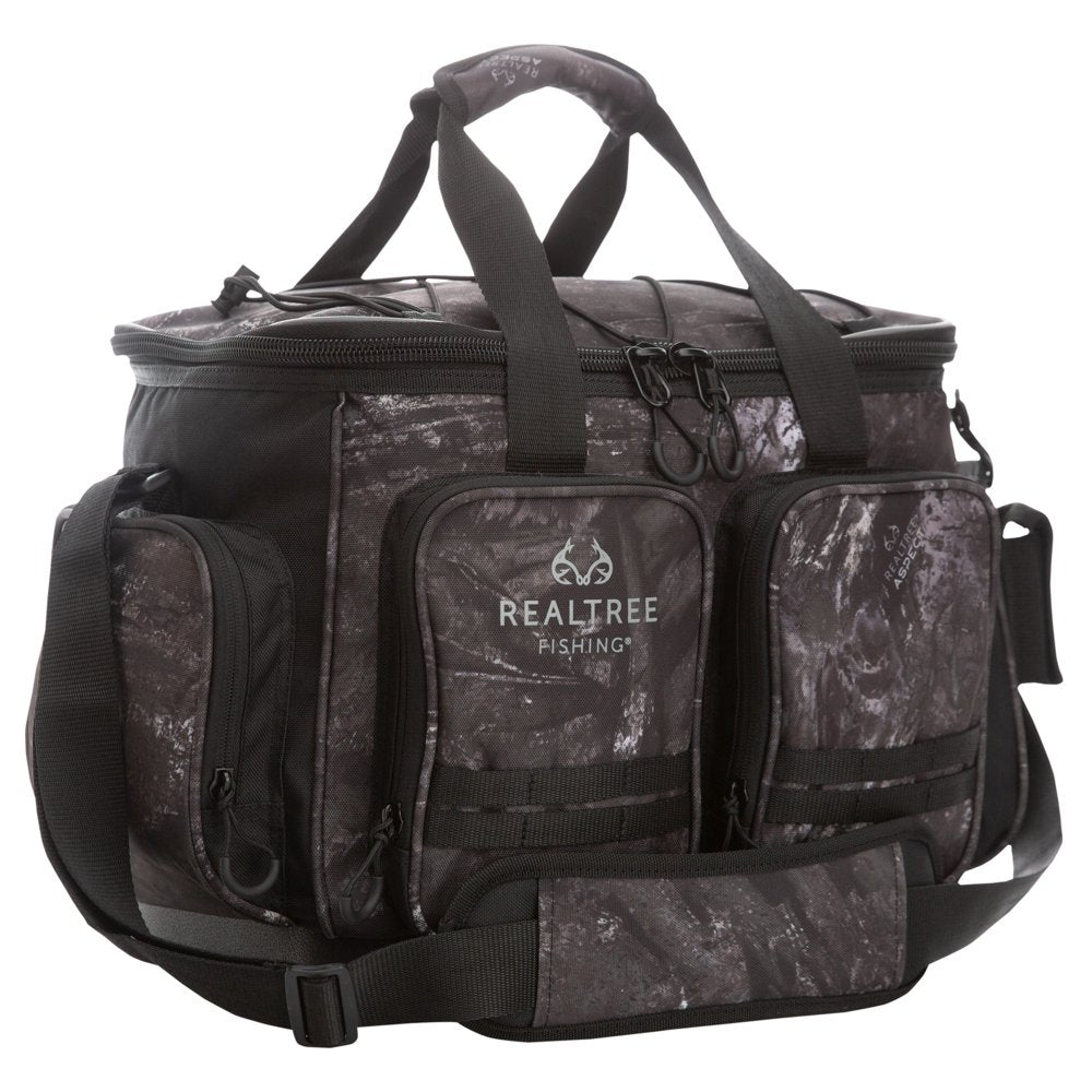 Large Camo Kayak Fishing Tackle Bag 