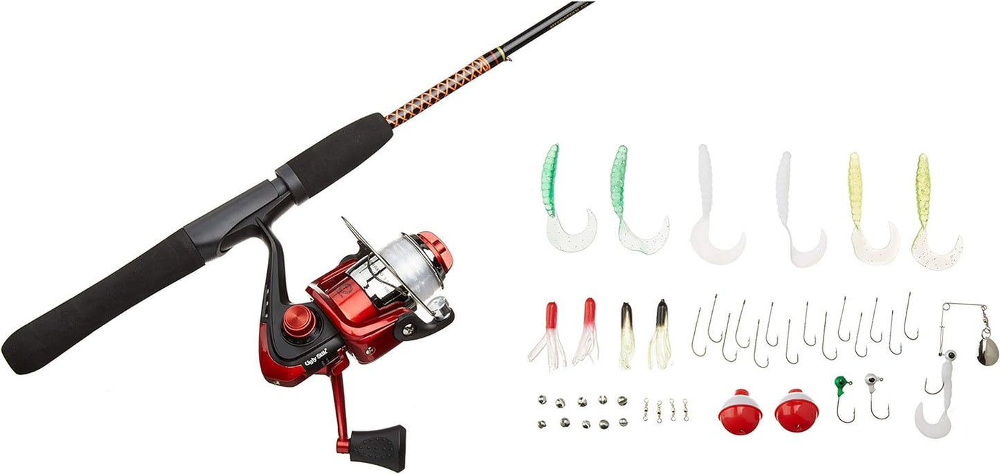 Complete Spinning Rod and Reel Kit 