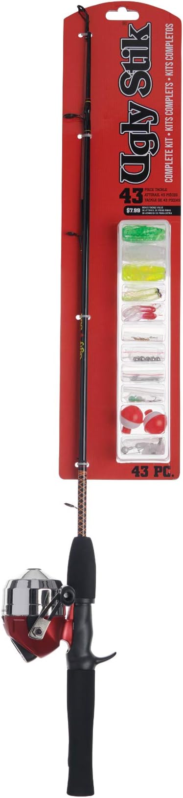 Complete Spincast Rod and Reel Kit