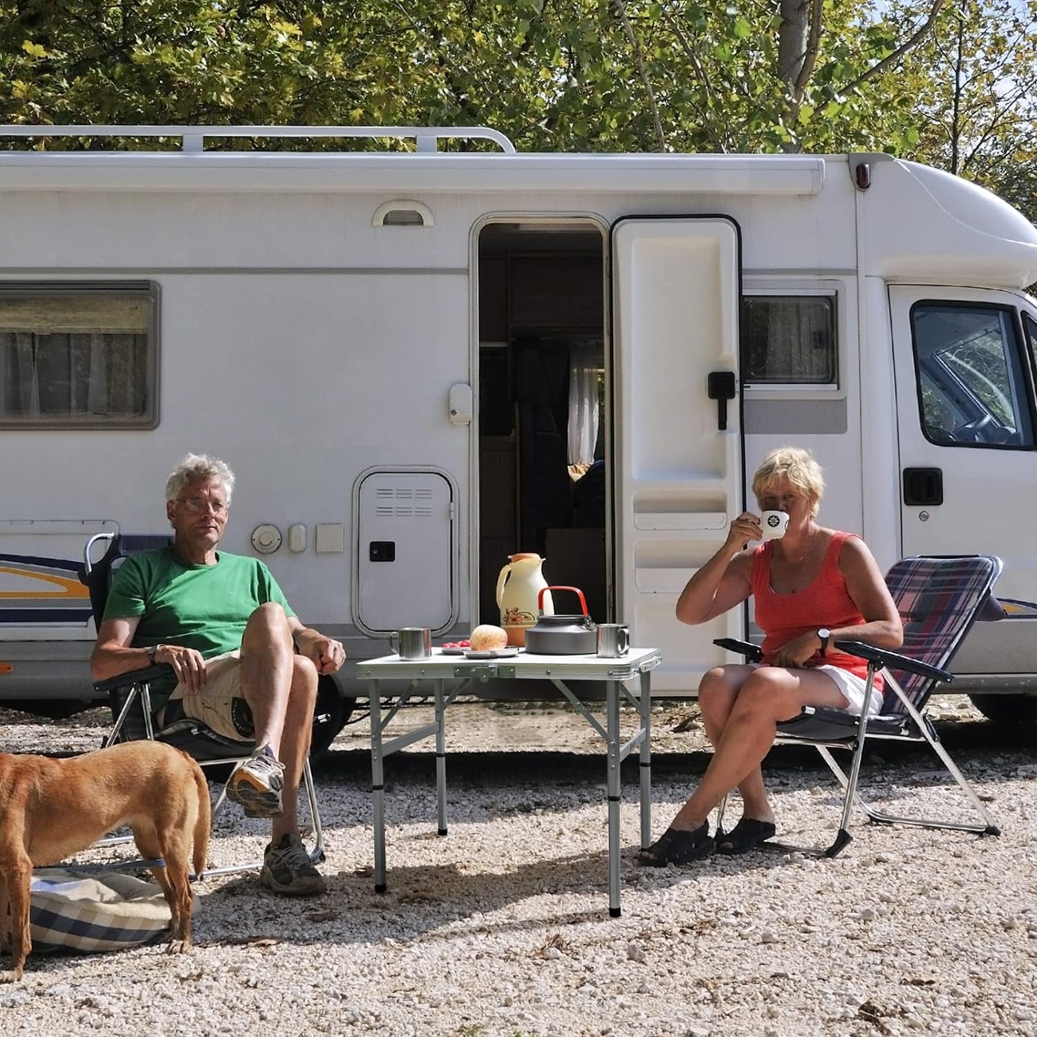 Portable Lightweight 2 Ft. Folding Camp Table