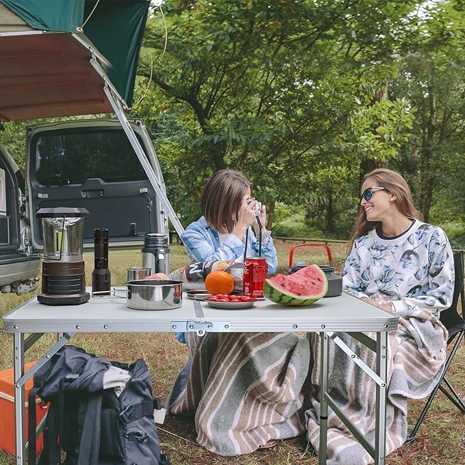  Portable Lightweight 3 Ft. Folding Camp Table 