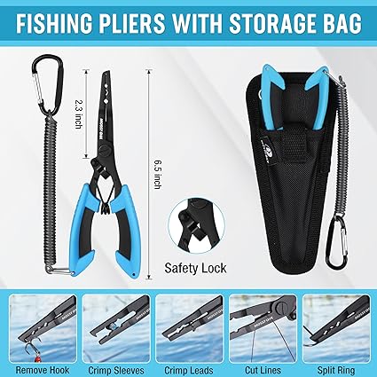 6Pc Fishing Tool Kit