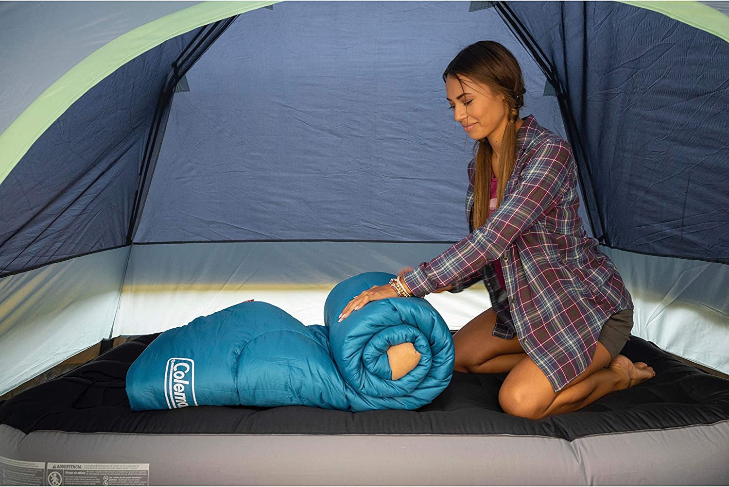 20°F Lightweight Sleeping Bag for Adults