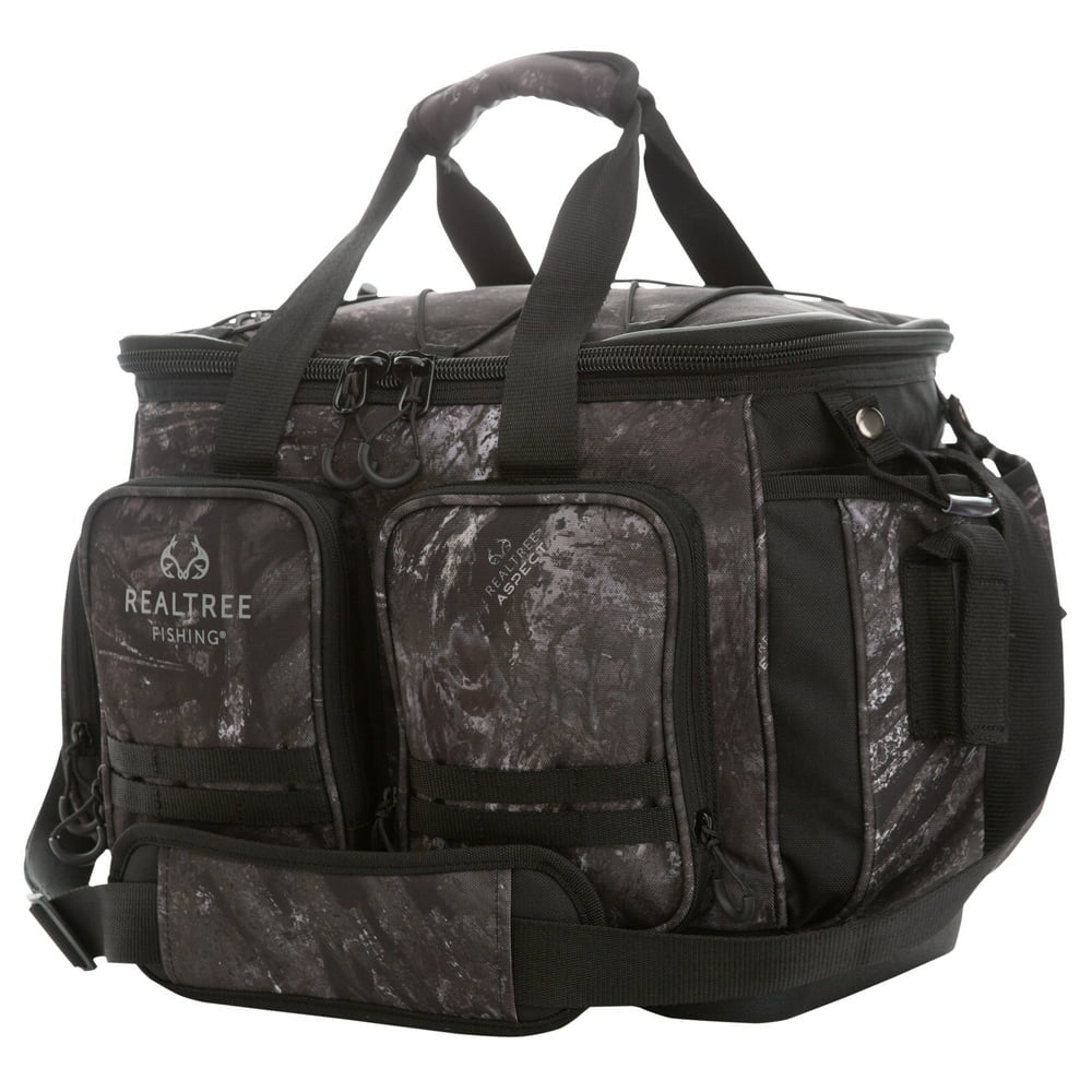 Large Camo Kayak Fishing Tackle Bag 