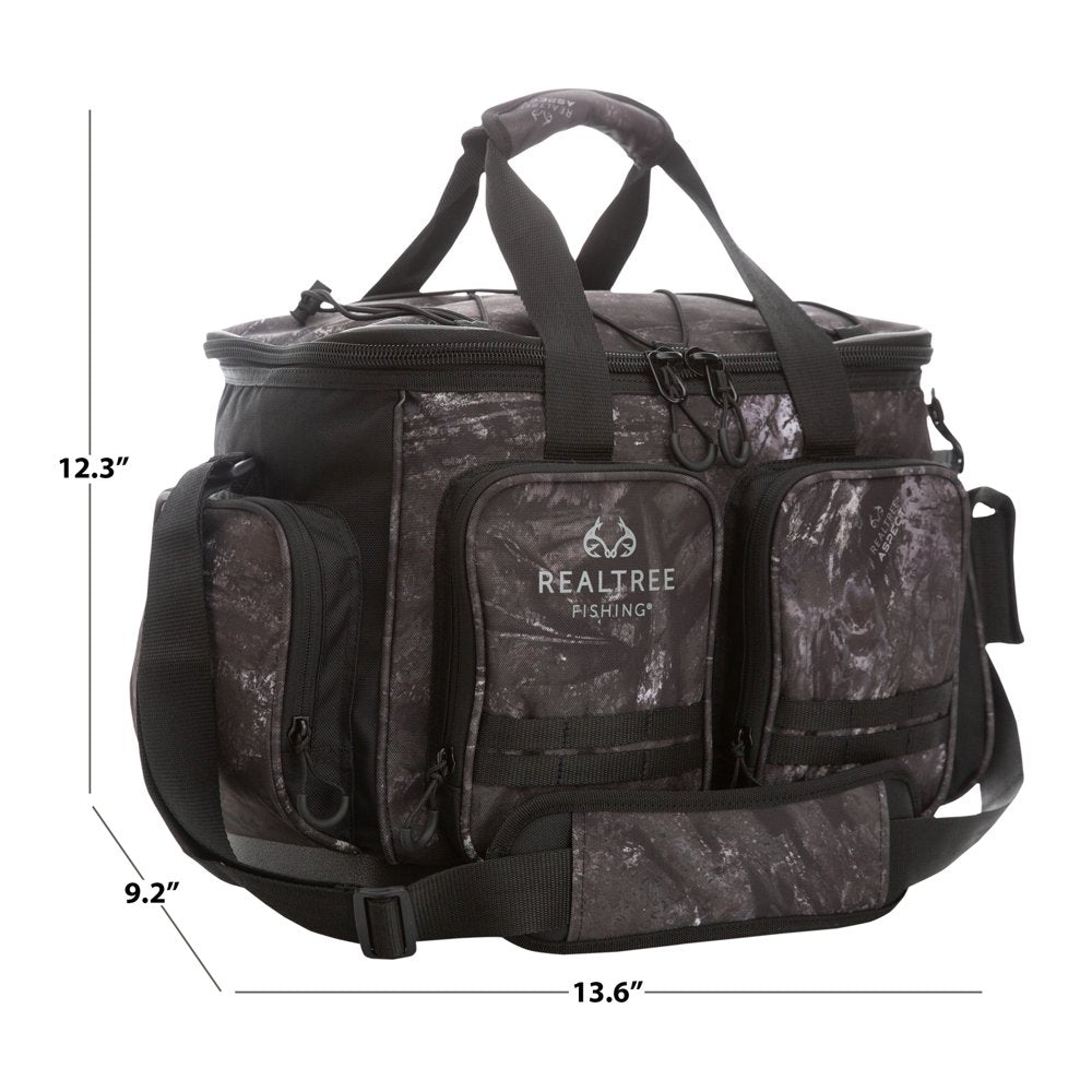 Large Camo Kayak Fishing Tackle Bag 