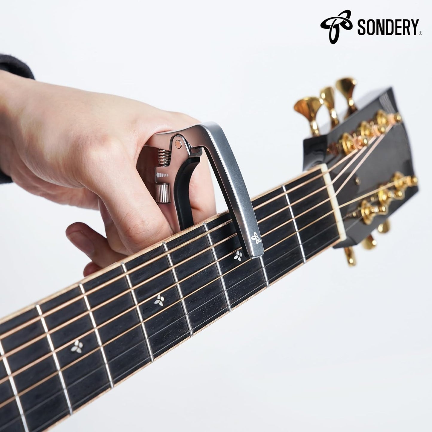 Professional Adjustable Capo for Acoustic and Electric Guitars