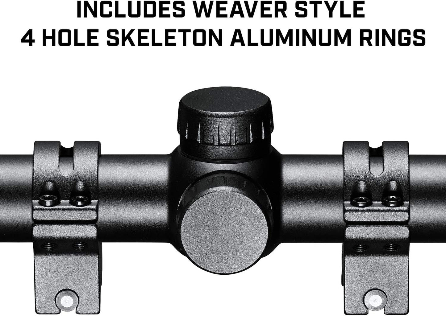 3-9X40mm Rifle Scope with Rings 