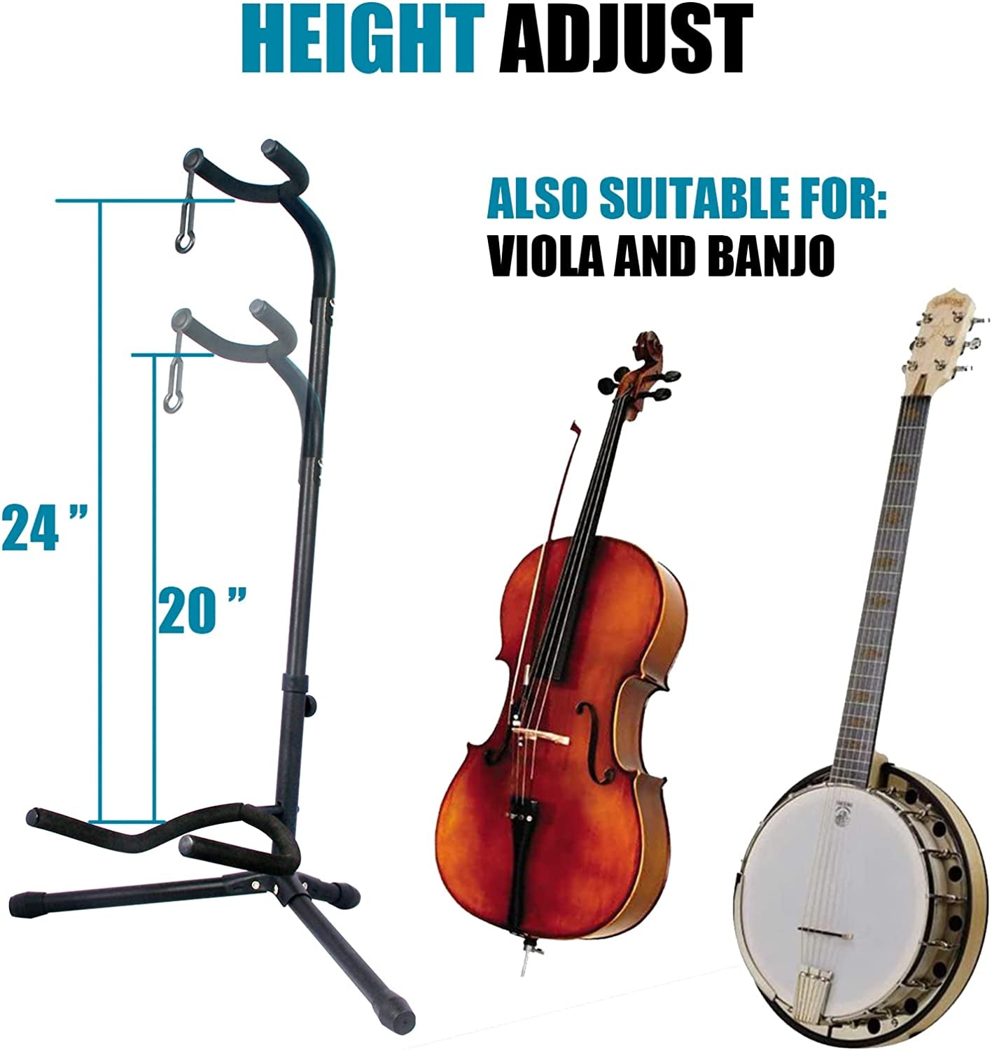 Adjustable Guitar Stand 