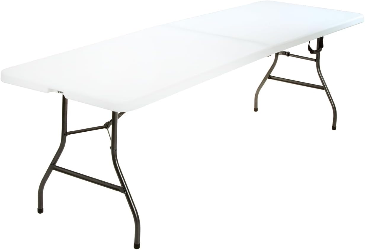 6 Ft. Fold-In-Half Banquet Table W/Handle