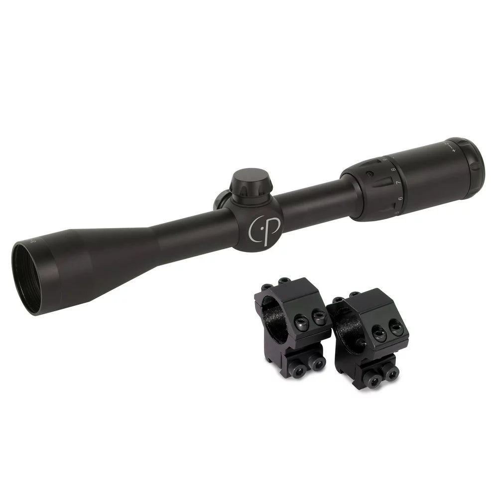 3-9X32mm Rifle Scope with Illuminated Mil-Dot Reticle