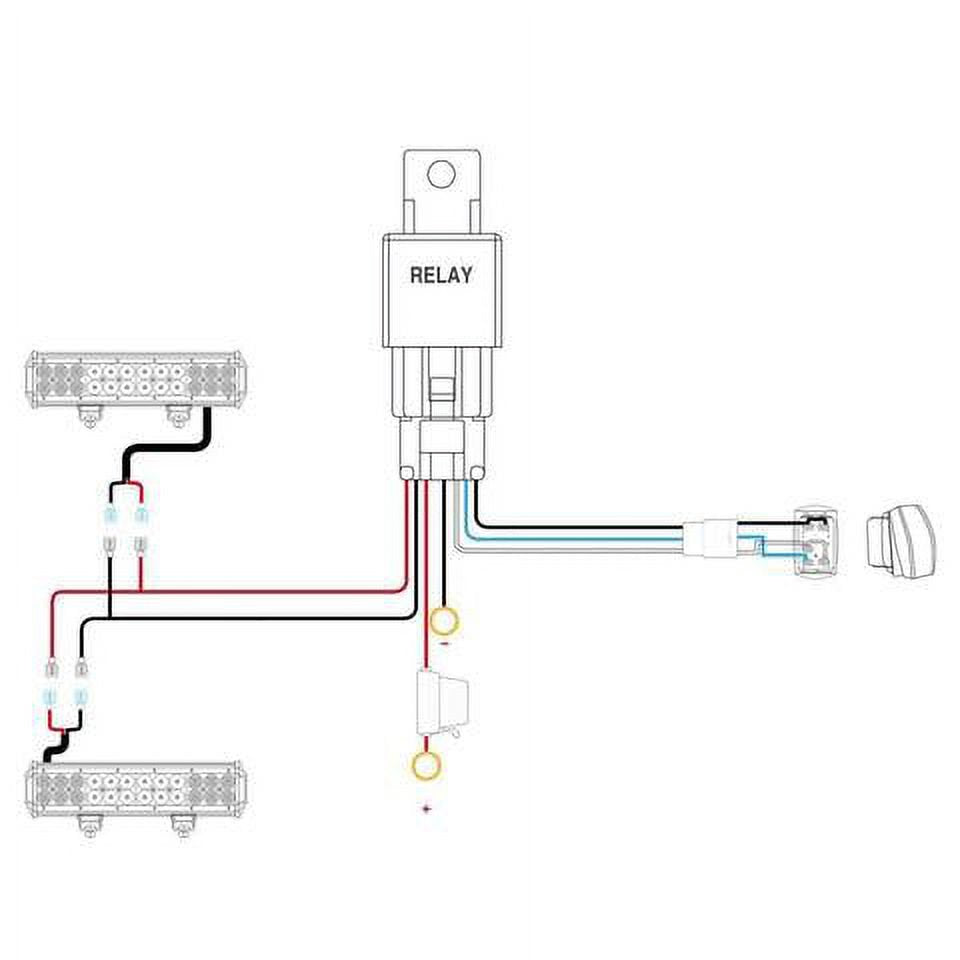 32 Inch LED Light Bar and Wiring Harness Kit 