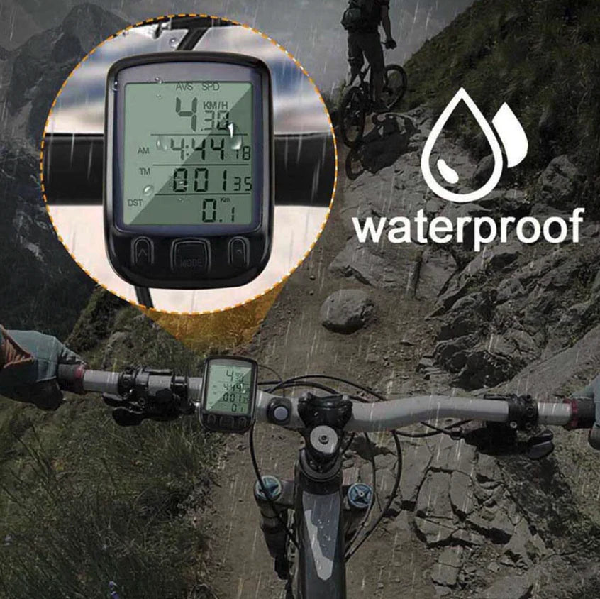 Waterproof Digital Bicycle Speedometer 