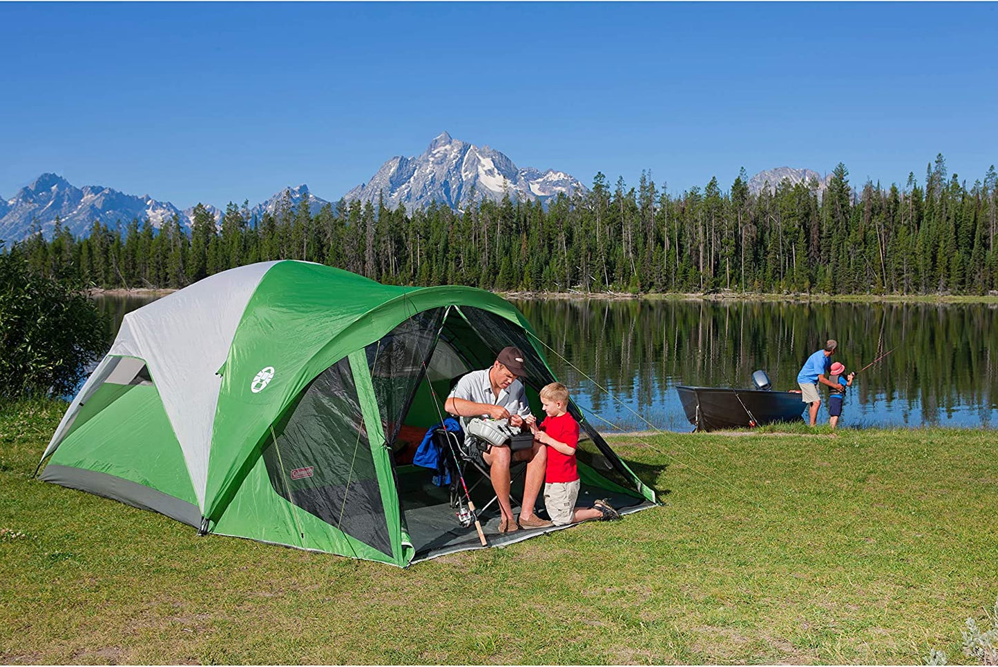 8 Person Weatherproof Tent 