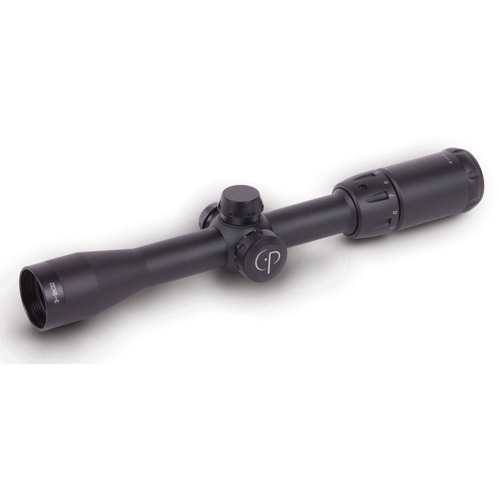 3-9X32mm Rifle Scope with Illuminated Mil-Dot Reticle