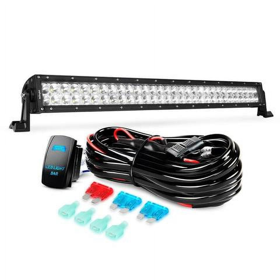 32 Inch LED Light Bar and Wiring Harness Kit 