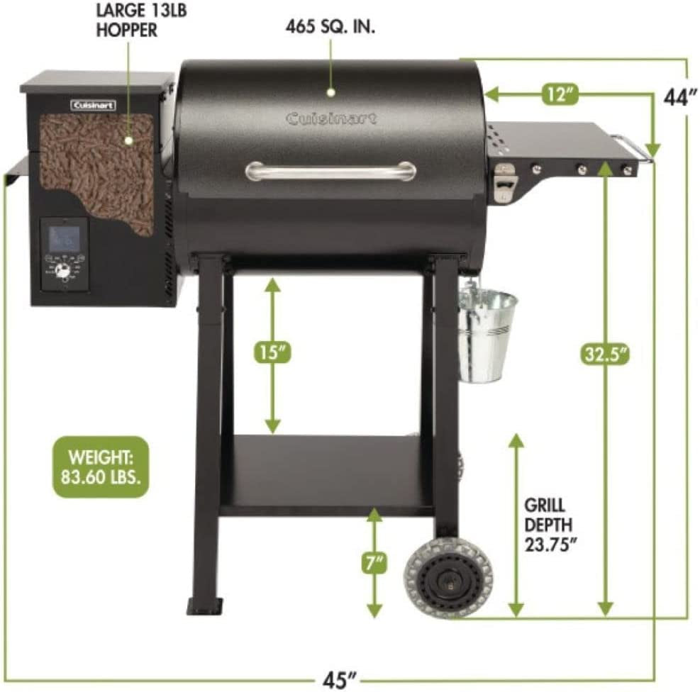 Portable Wood Pellet Grill & Smoker with Digital Controller