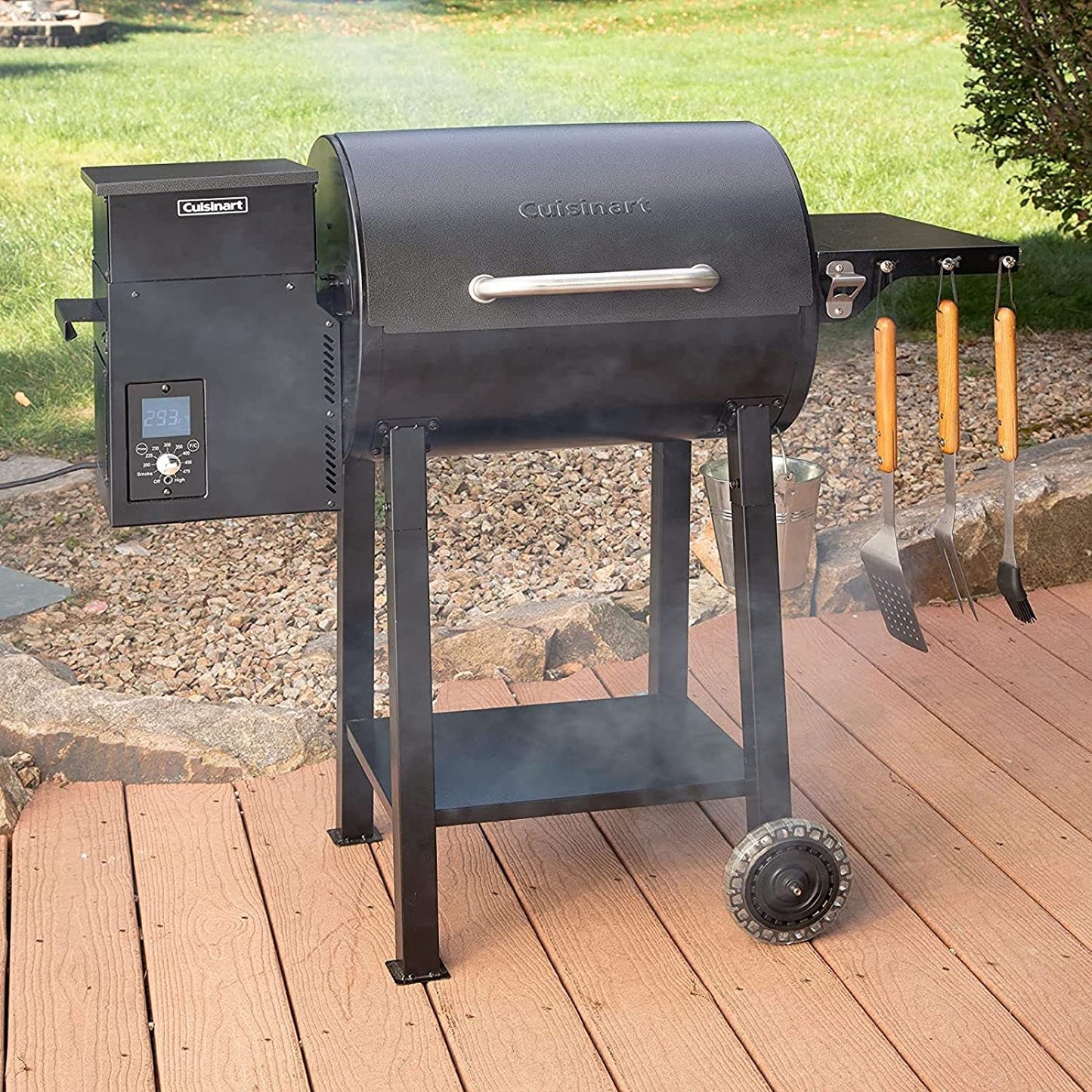 Portable Wood Pellet Grill & Smoker with Digital Controller