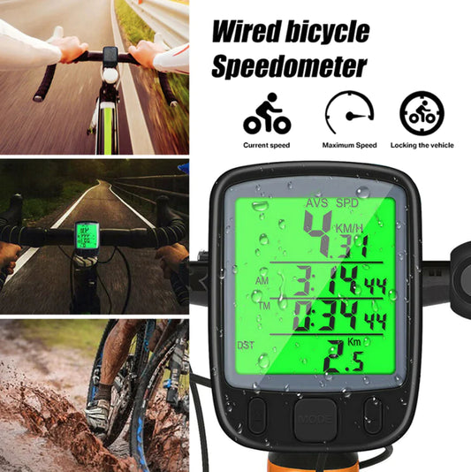 Waterproof Digital Bicycle Speedometer 