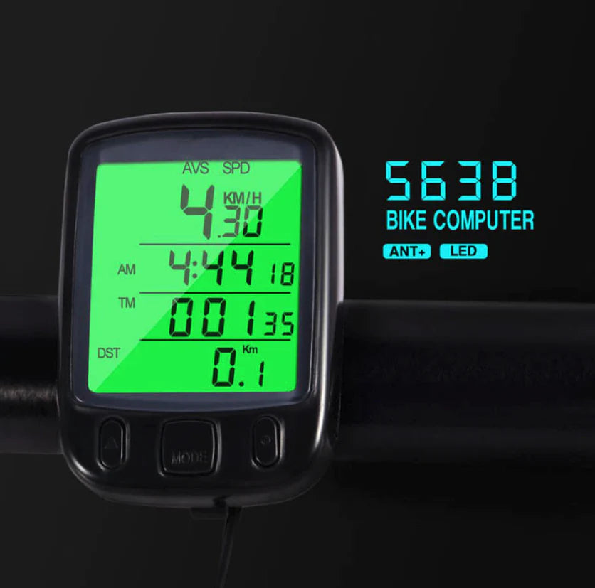 Waterproof Digital Bicycle Speedometer 