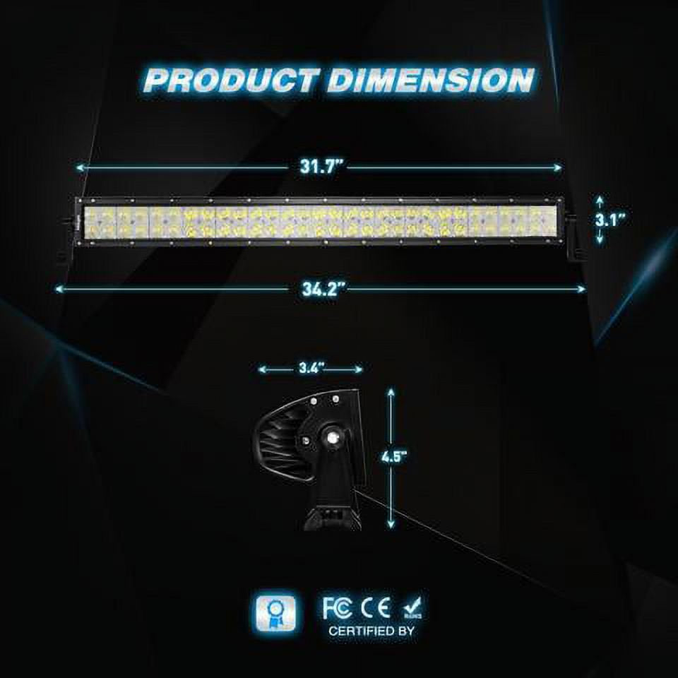 32 Inch LED Light Bar and Wiring Harness Kit 