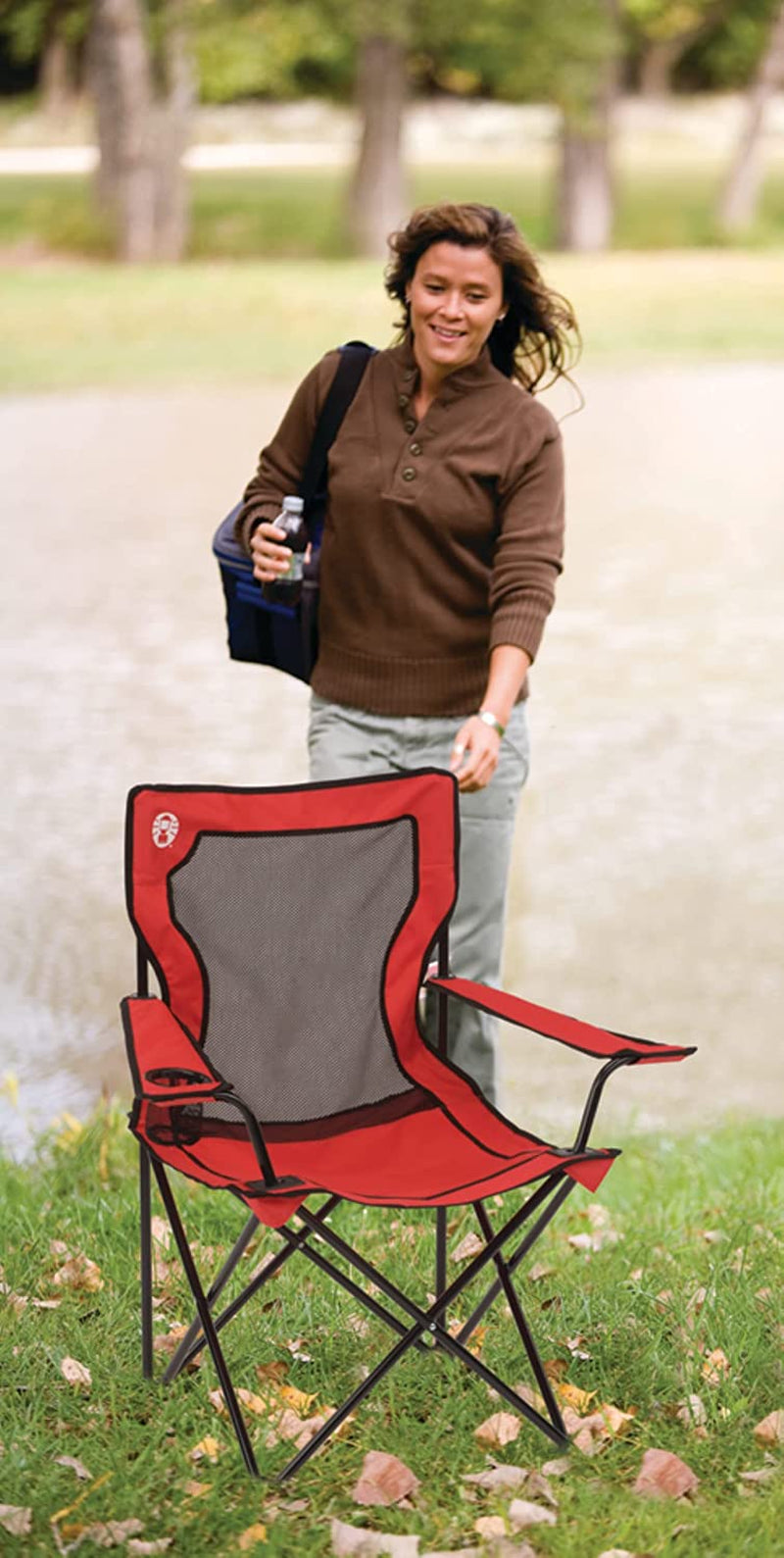 Broadband Mesh Quad Camping Chair