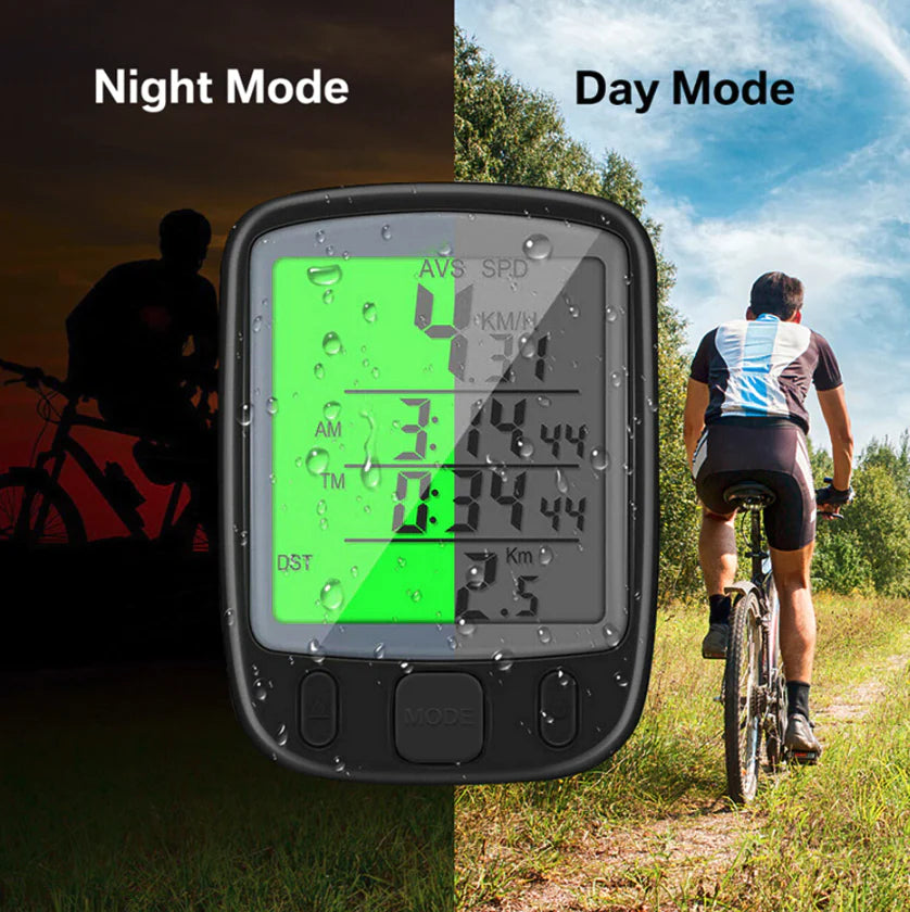 Waterproof Digital Bicycle Speedometer 