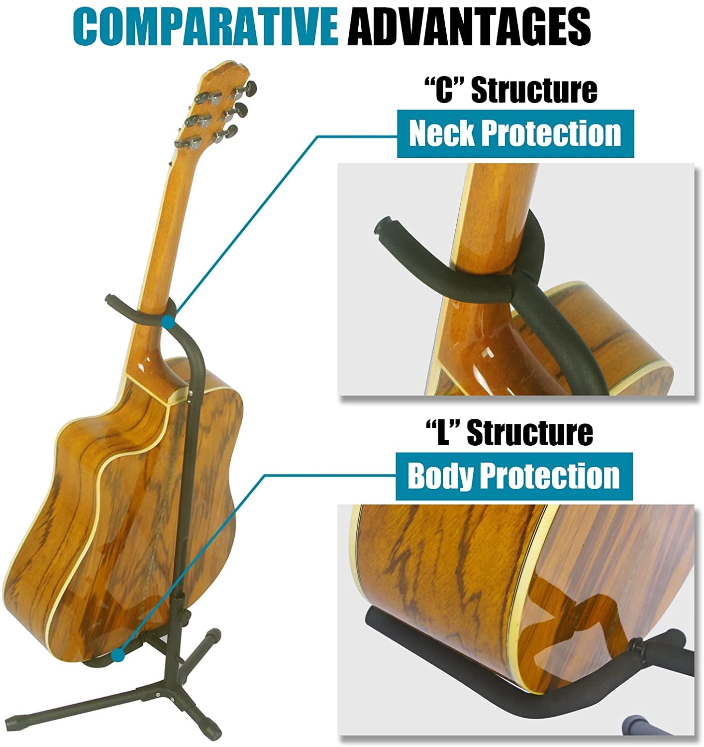 Adjustable Guitar Stand 