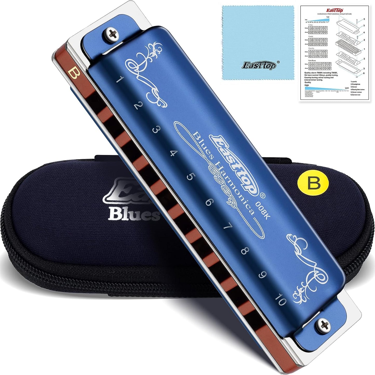 Diatonic Blues Harmonica 