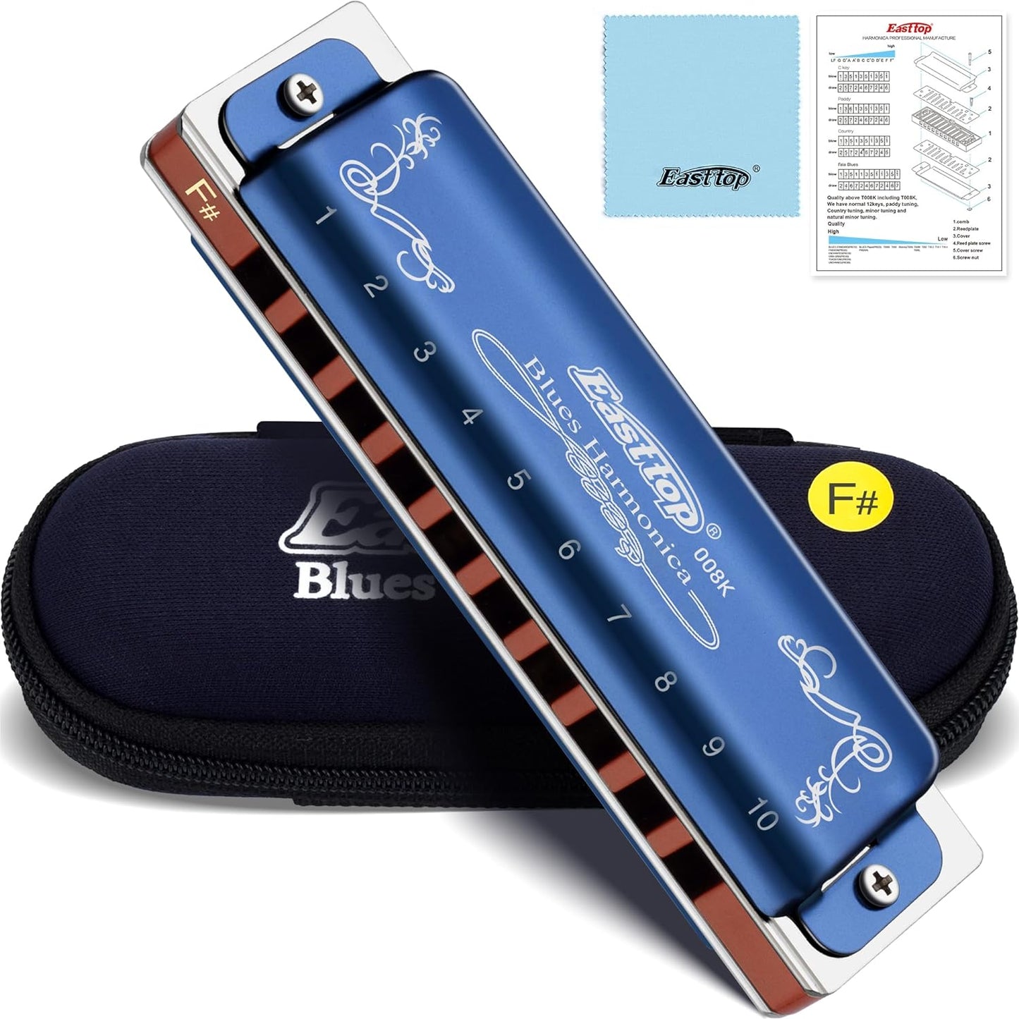 Diatonic Blues Harmonica 